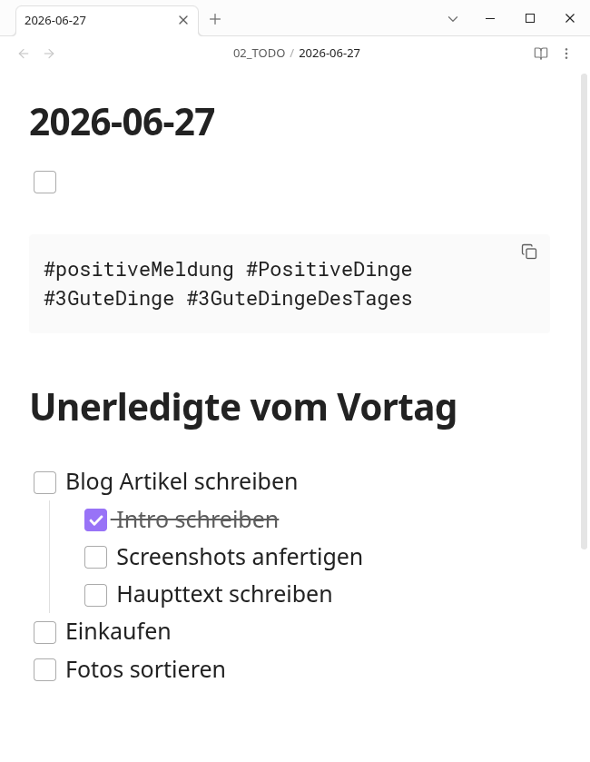 Screenshot bzw. Visualisierung vom obigen Markdown-Code-Block
